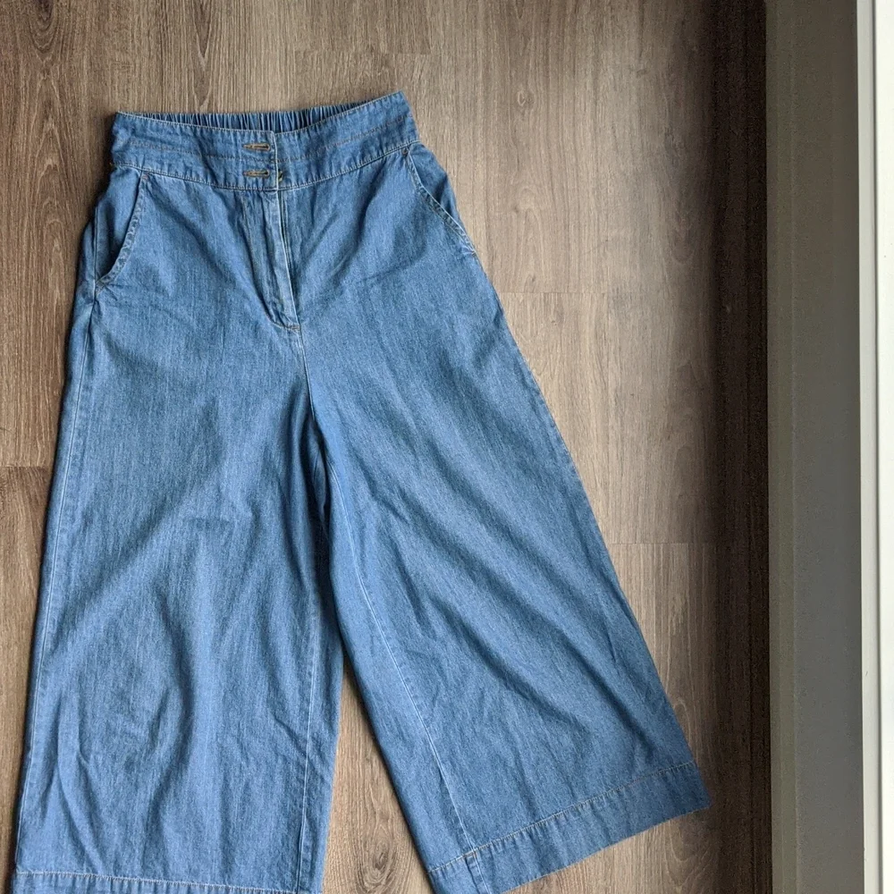Princess Highway Pants Denim Wide Leg size 10 - Picture 3 of 5